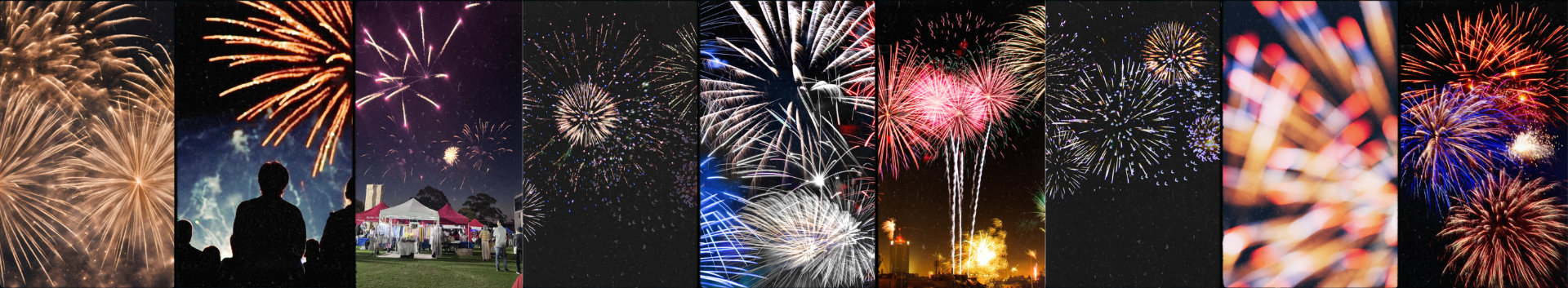 Fireworks Finale Panorama