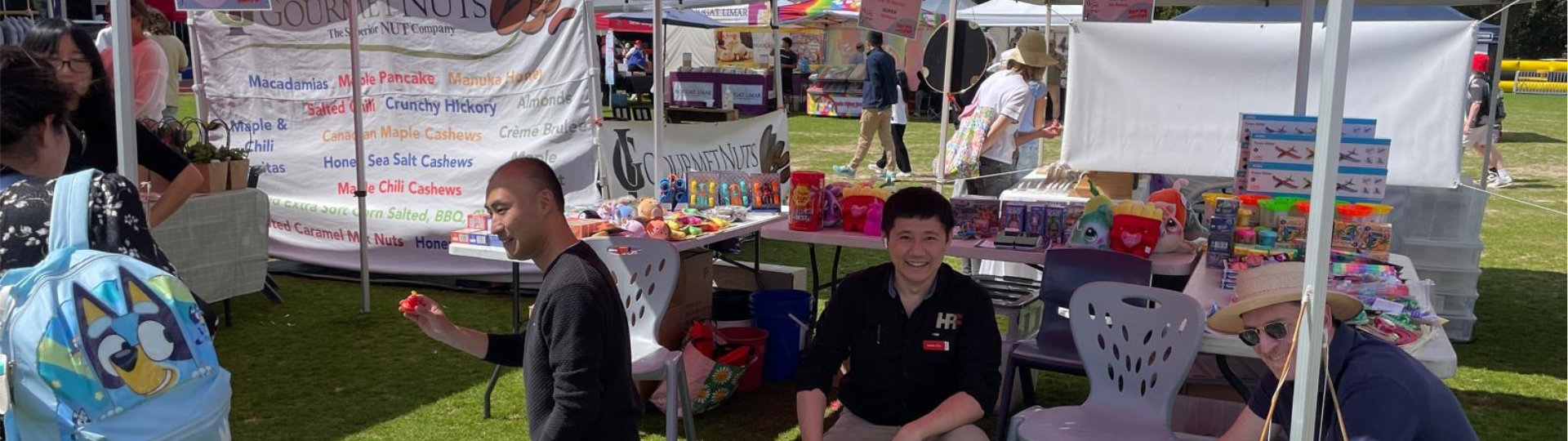 Barker Community Market Panorama